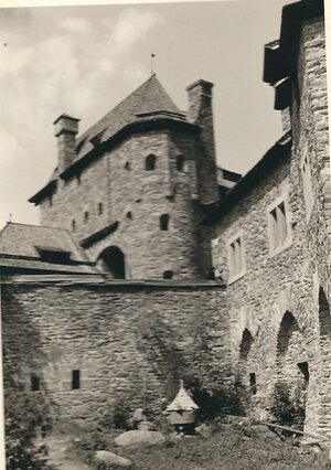 Burg in den 1960er Jahren 