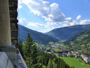 Blick vom Söller auf Ramingstein